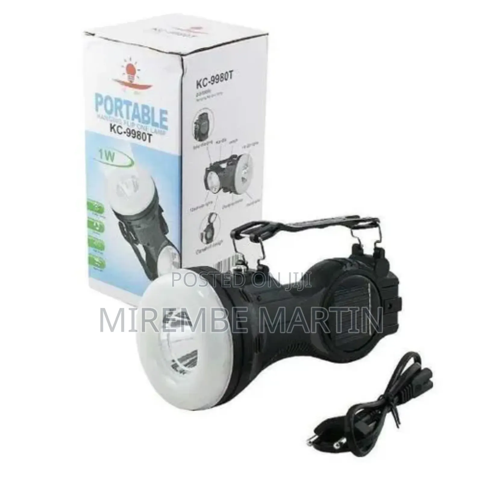 Solar Lamps KC Portable Hanging Flip LED Solar Torch