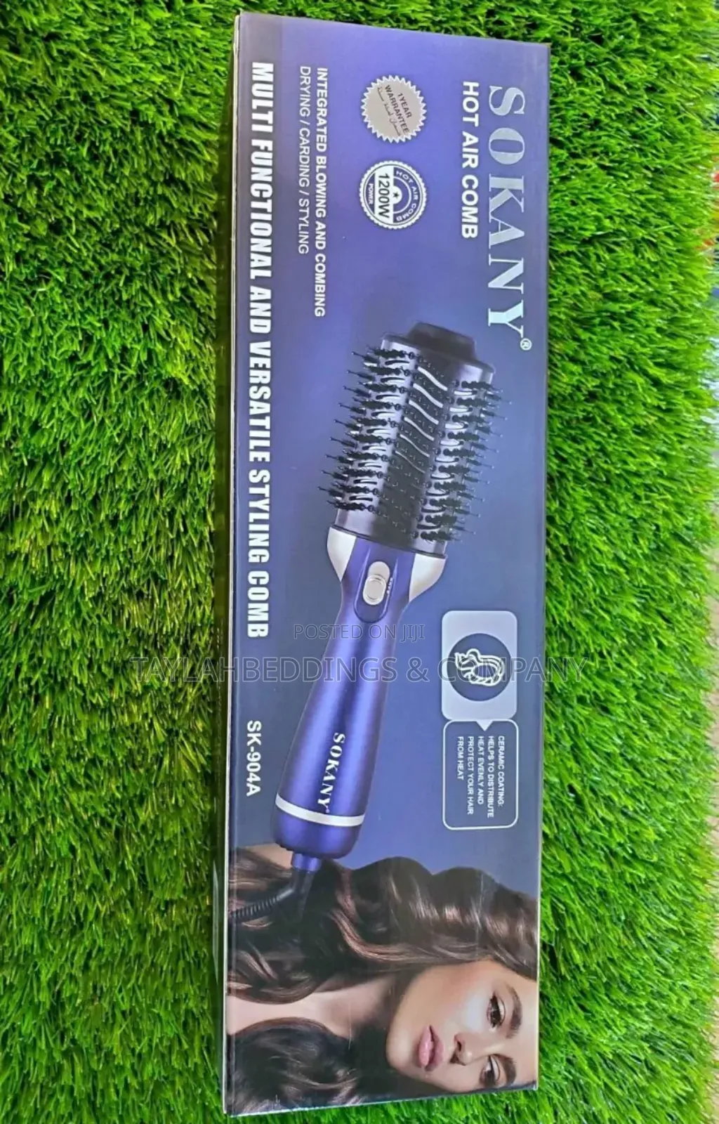SOKANY Hair Brush 1200W Black