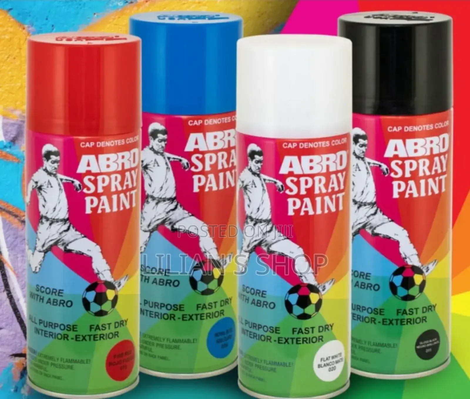 ABRO Quickmultipurpose Colourspray Paint Can for Cars Paint