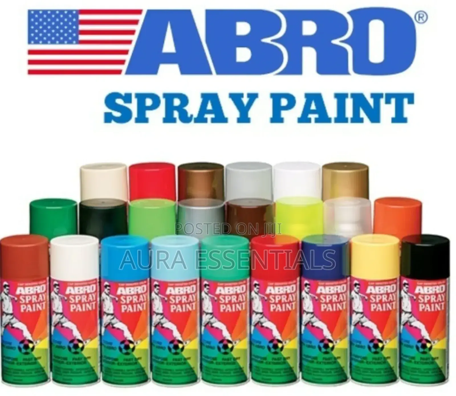 ABRO Qick Dry Multipurpose Colour Spray Paint Can for Cars