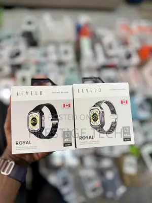 Levelo Royal Stainless Band and Bumper for Apple Watch Ultra