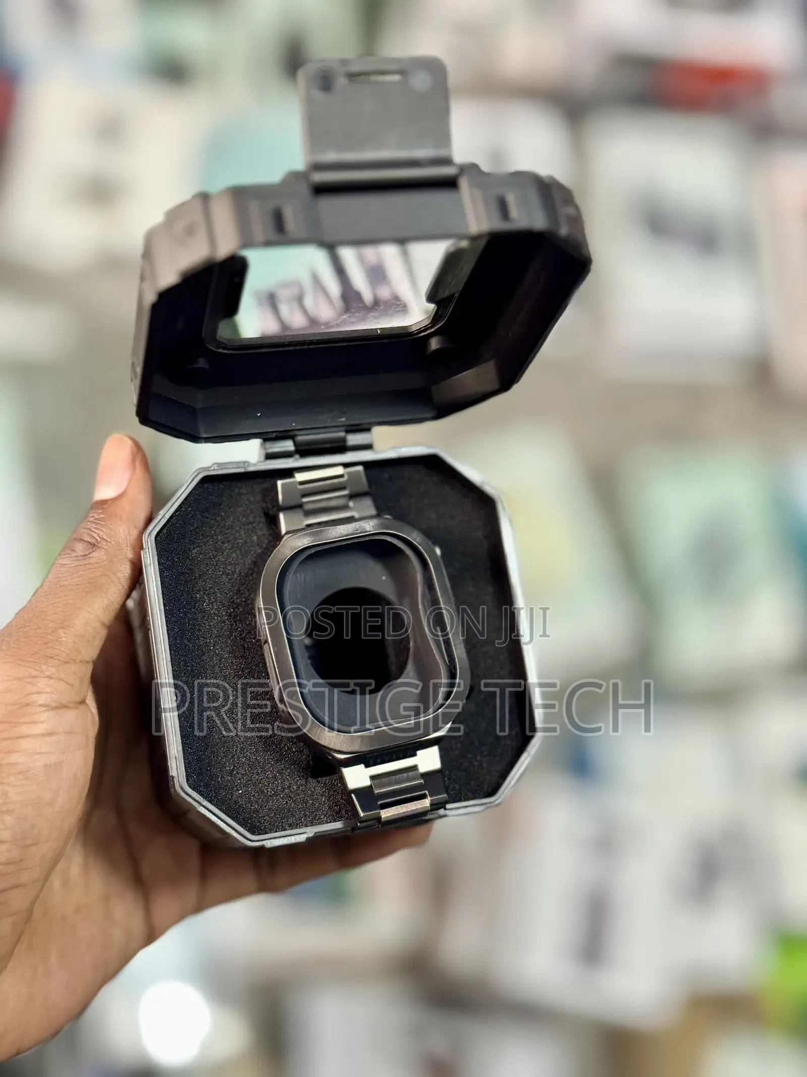 Levelo Royal Stainless Band and Bumper for Apple Watch Ultra