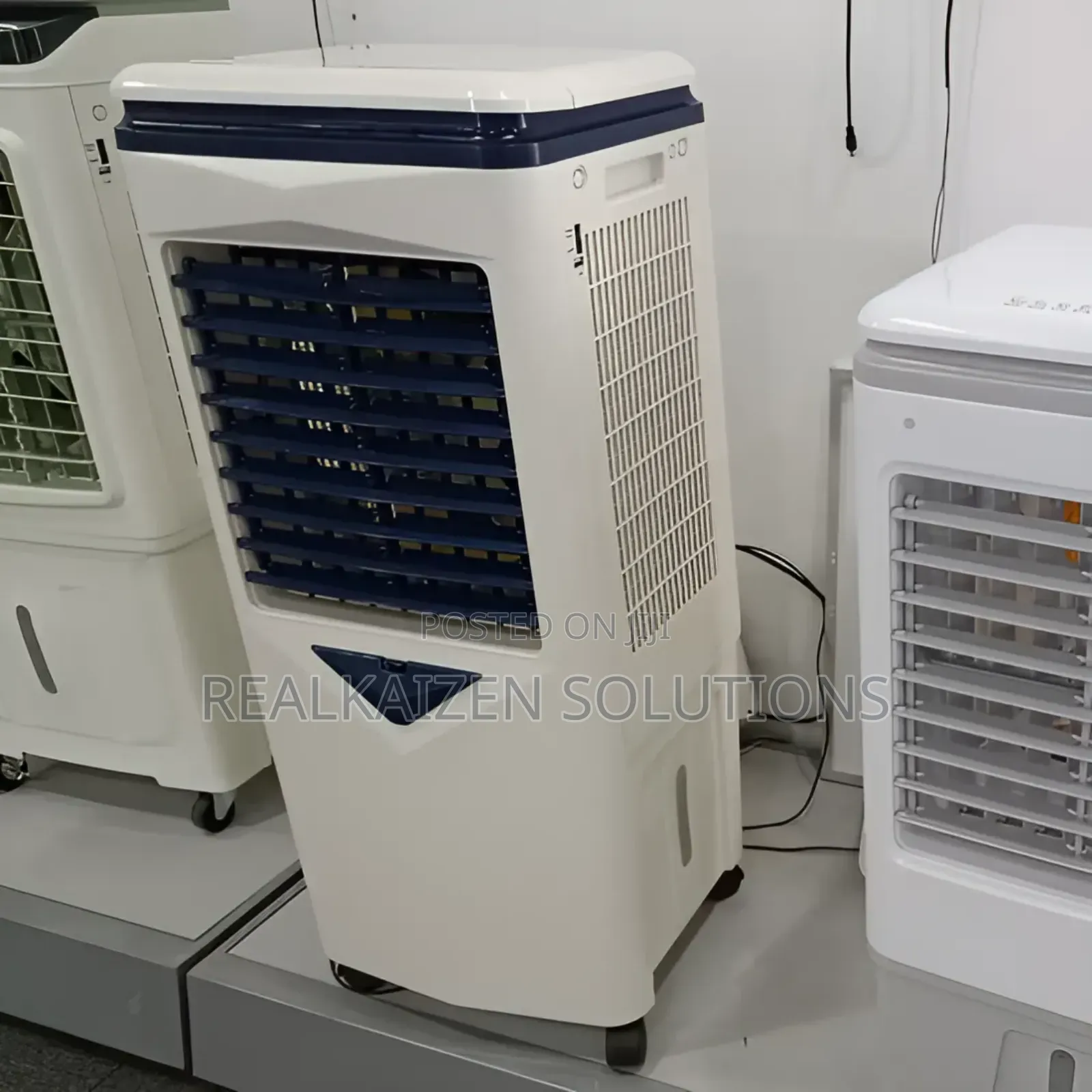 Portable Rechargeable Solar 30L Evaporative Air Cooler 30W