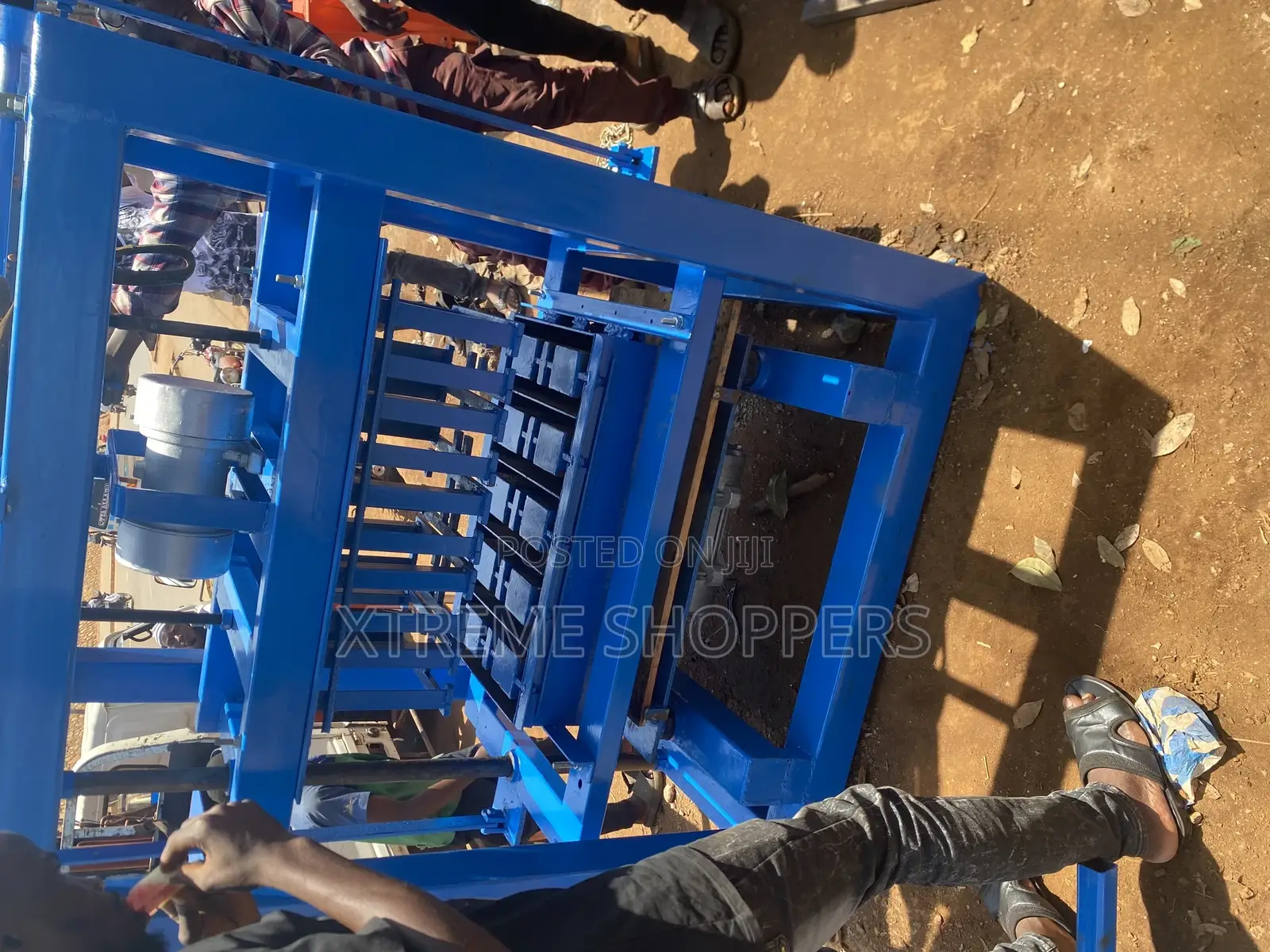 Full Set /Semi Automatic Electric Concrete Block Machine
