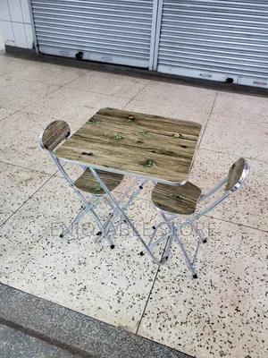 Modern Class Reading Table and 2 Chairs Set