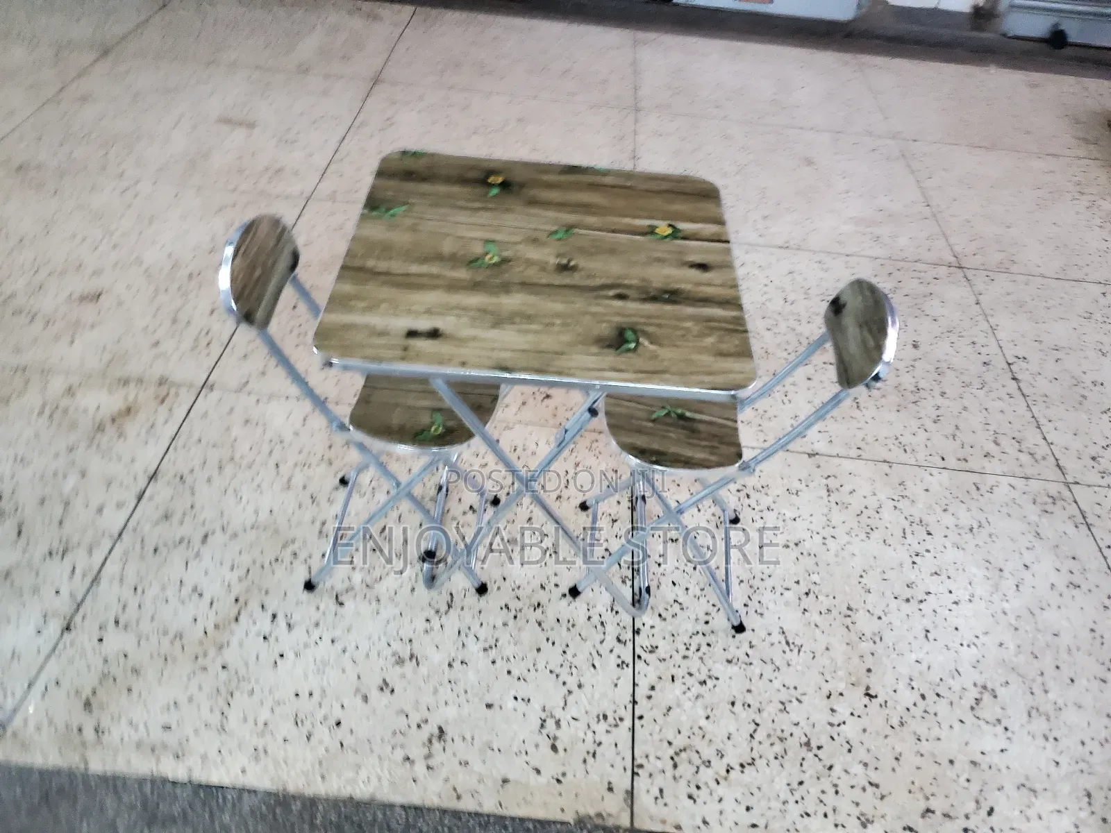 Modern Class Reading Table and 2 Chairs Set