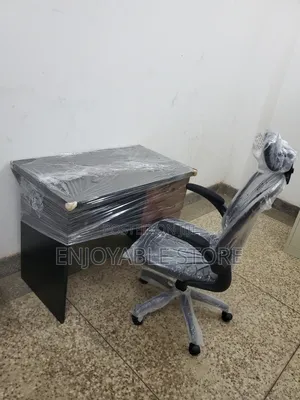 Modern Office Table and Executive Office Chair