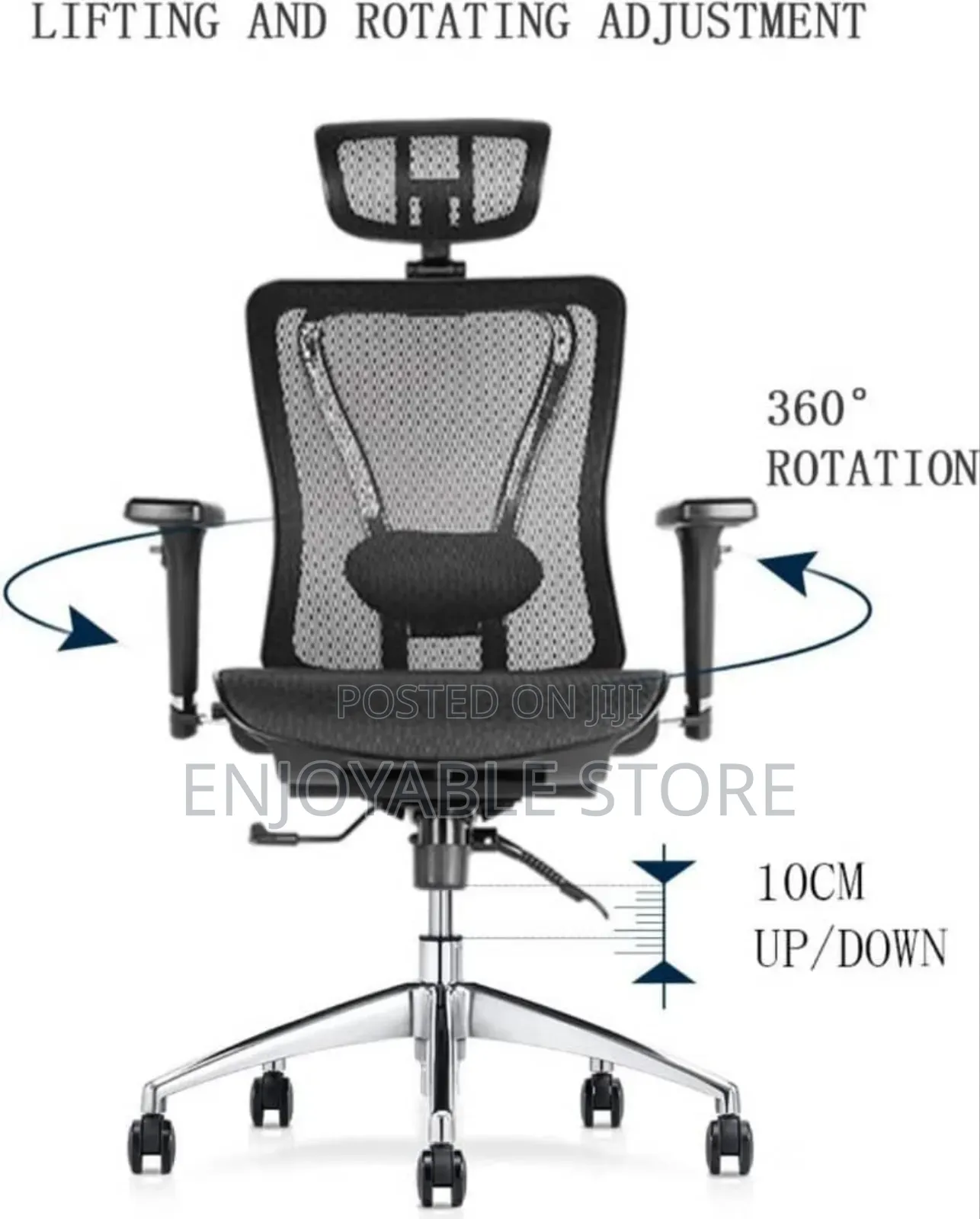 Executive Ergonomic Office Chair Mesh Back