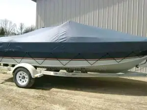 Boat Cover in Heavy Duty PVC Material