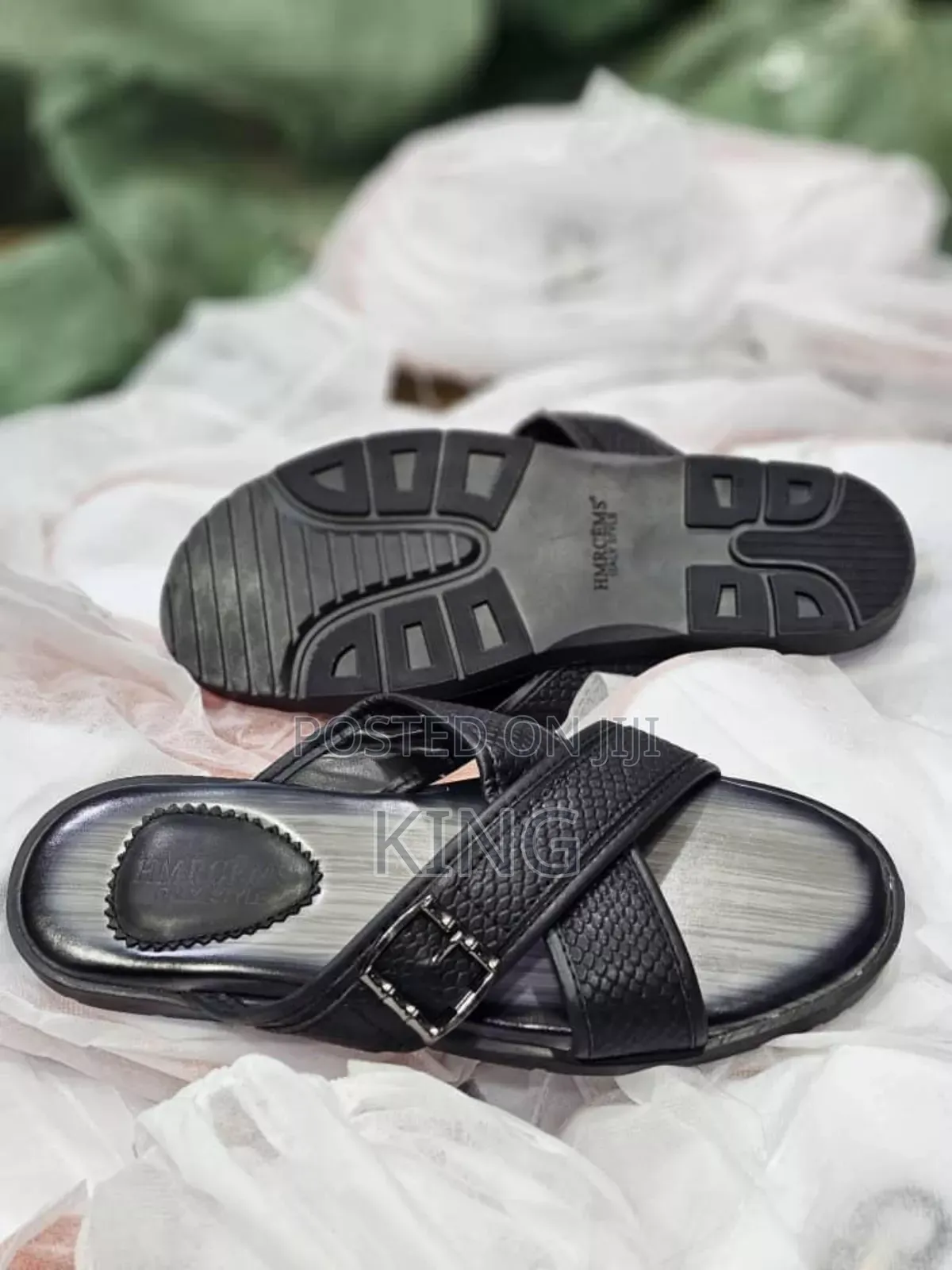Sleek Italian Leather Sandals