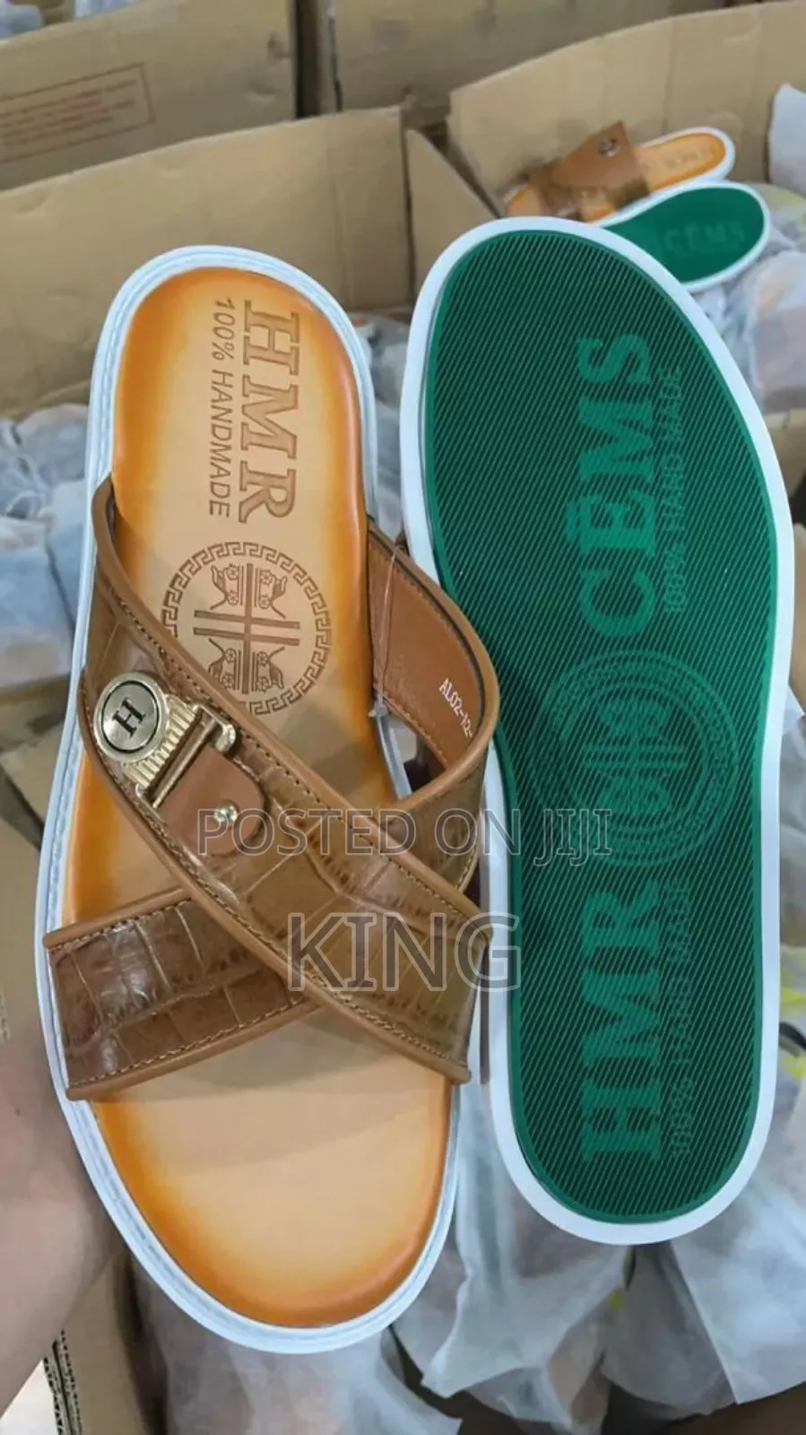 Whiz Italian Leather Sandals