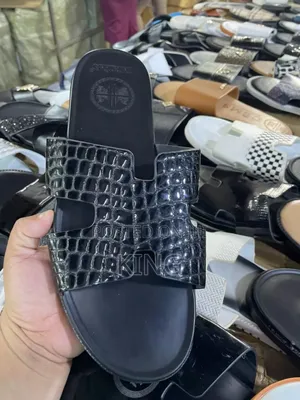 Mesh Italian Leather Sandals