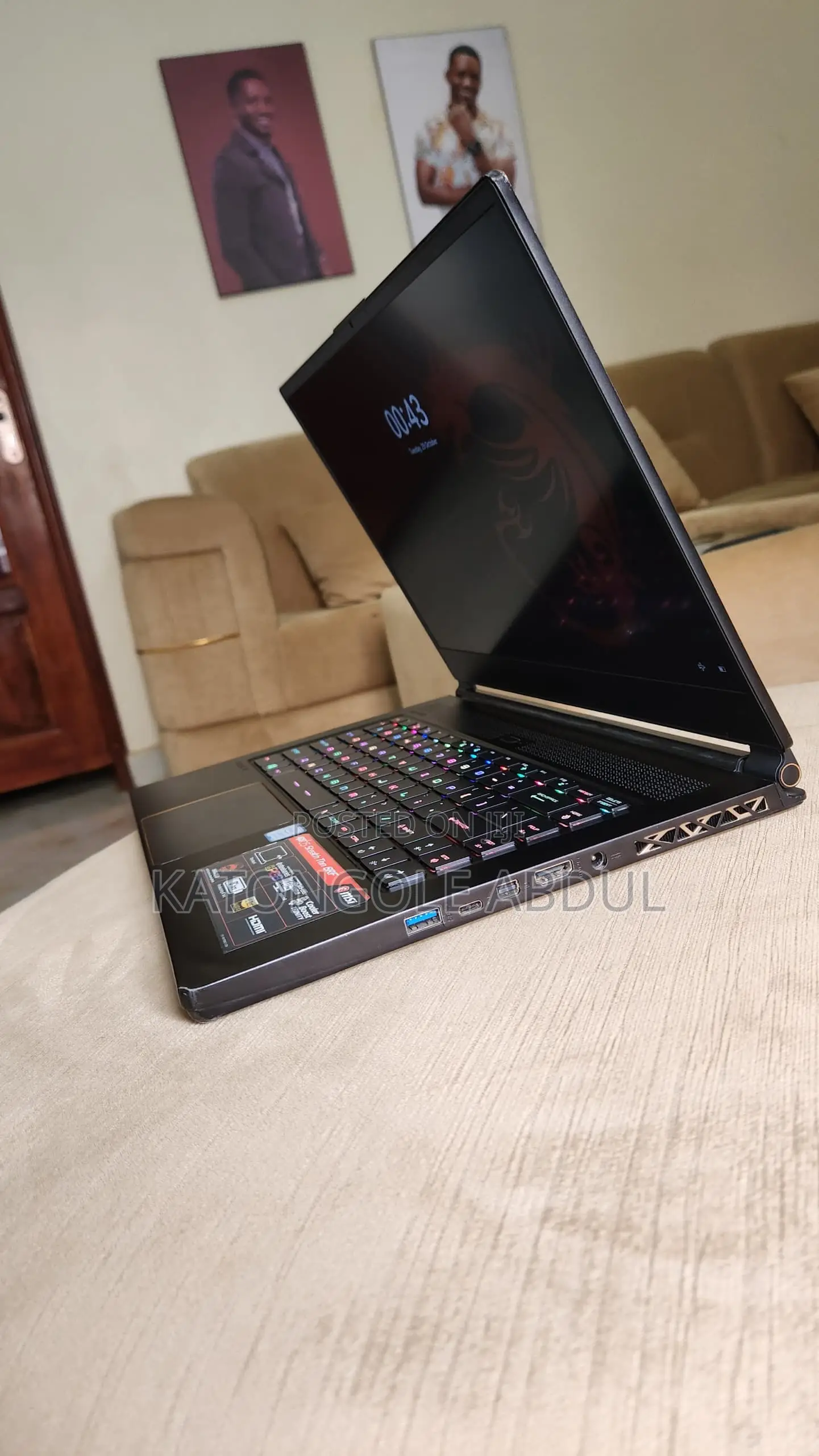 New Laptop MSI 16GB Intel Core I7 SSD 1T