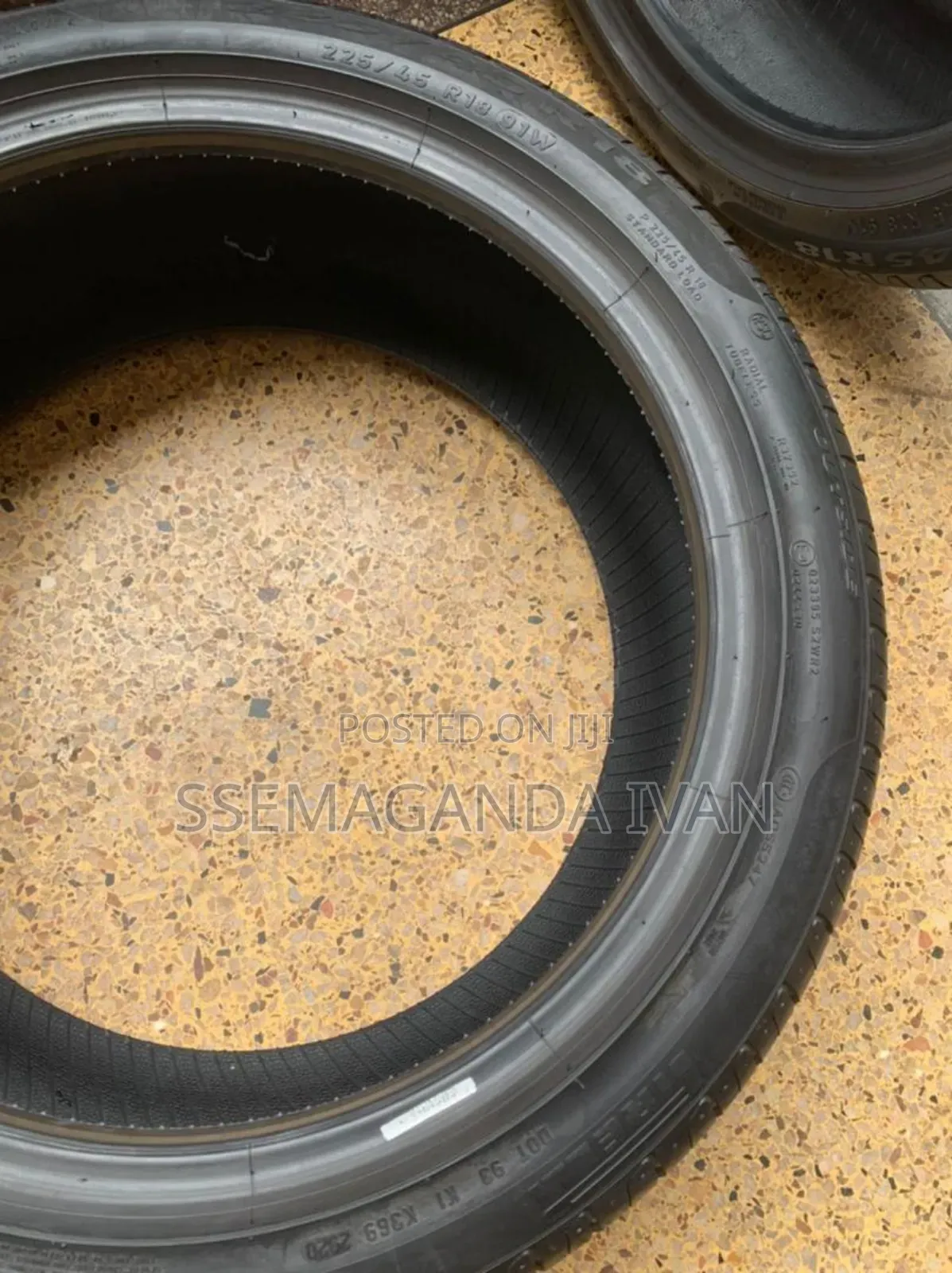 225/45r18 Pirelli Foreign Used Tires