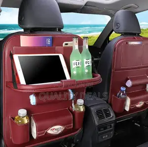 Car Back Leather Storage Organizer Rack
