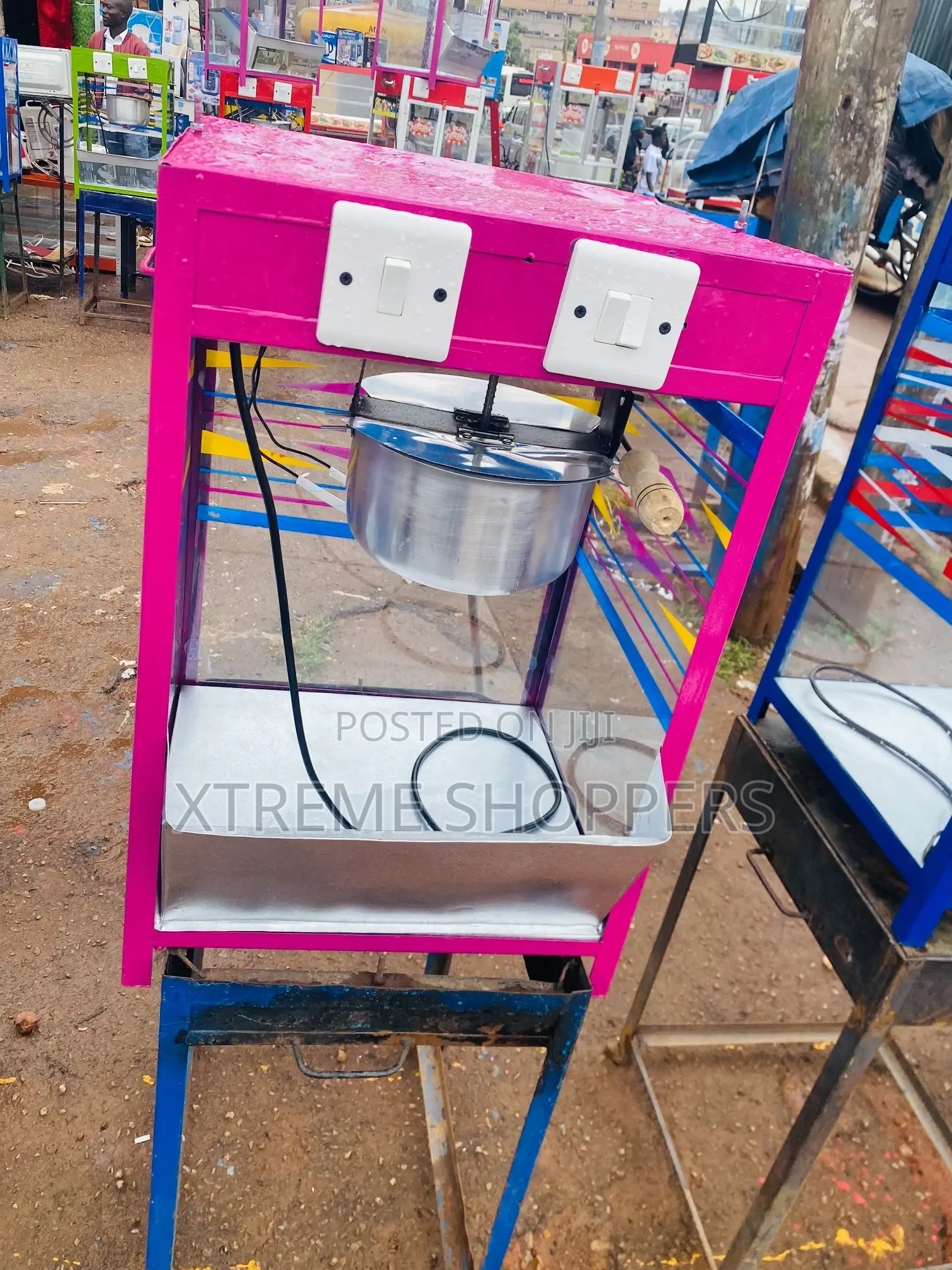 Pink Popcorn Machine Y1