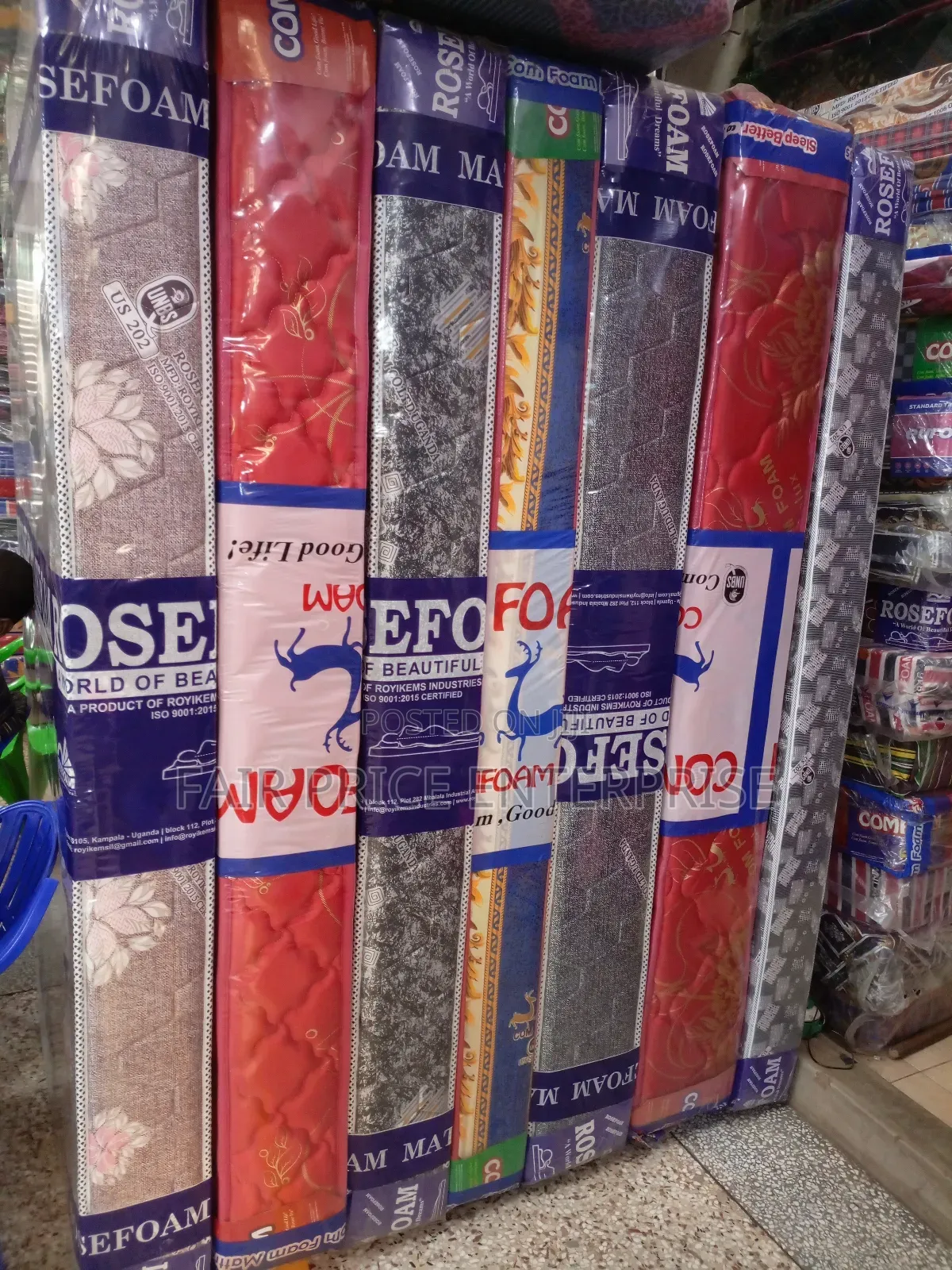 Mattress Comfoam 5x6x8 Inches High Qualited
