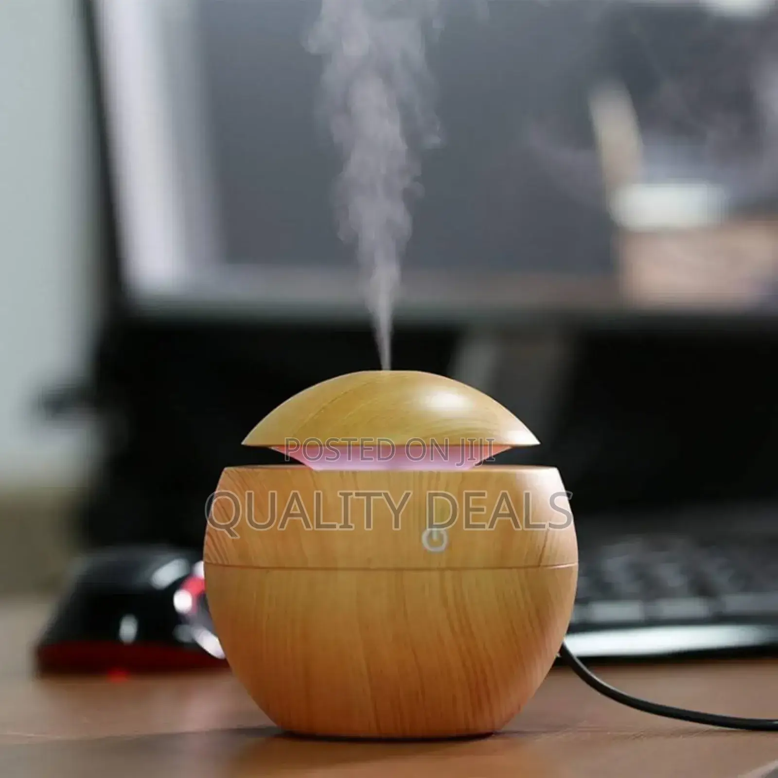 Portable Mini Wooden Humidifier
