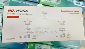 4 Ports Poe Gigabit Smart Switch Hikvision