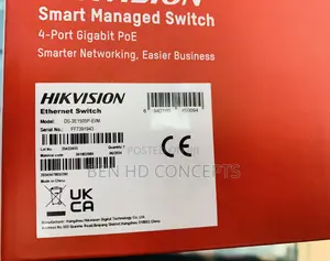4 Ports Poe Gigabit Smart Switch Hikvision