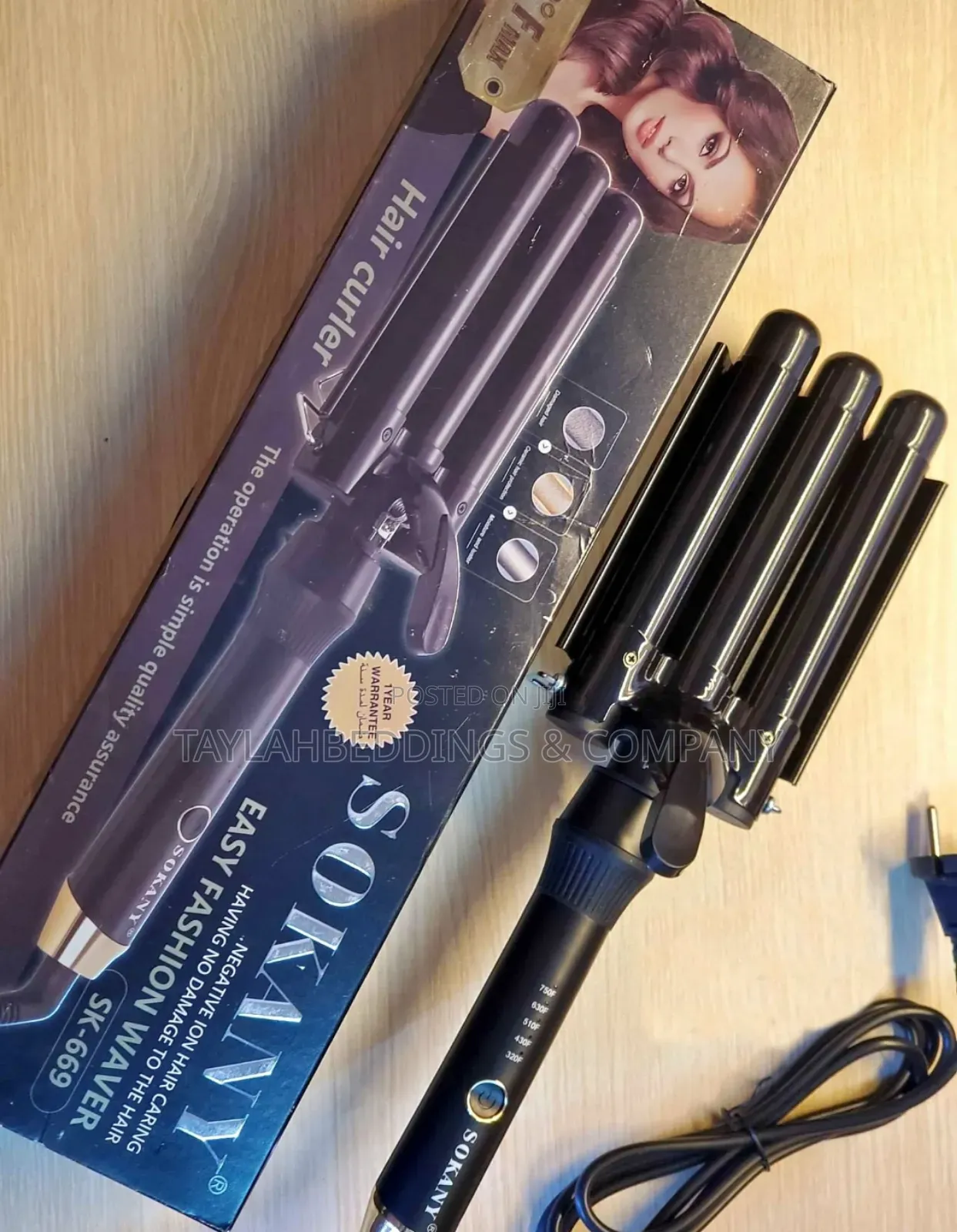 Sokany Multivariant Electric Hair Styler With Rapid Heating