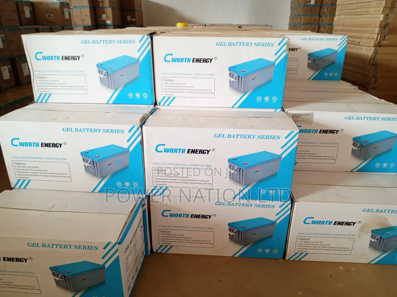 200ah 12v Cworth Solar/Backup Gel Battery