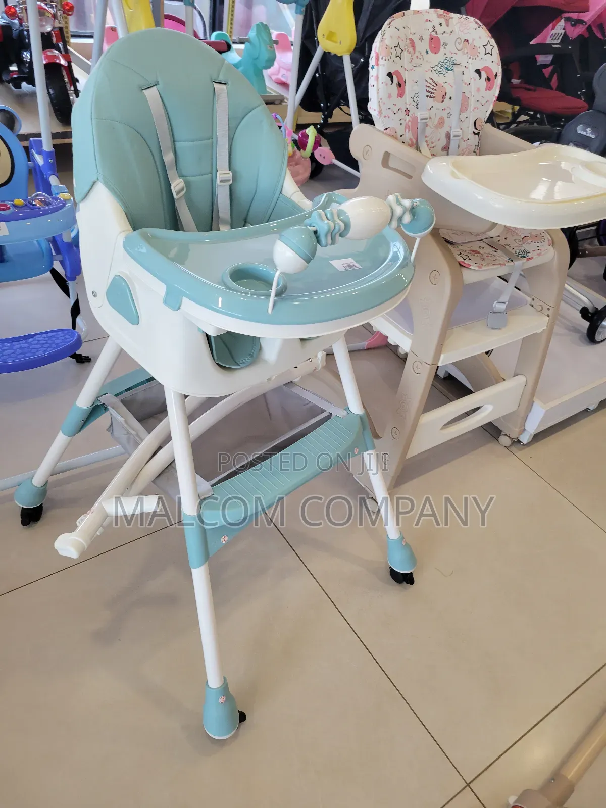 Baby High Feeding Chair With Conformable Seat.