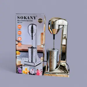 Sokany Steel Soft Ice Cream Mixer Milk Shake Maker Machine