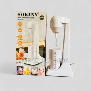 Sokany Soft Ice Cream Mixer Milk Shake Maker Machine