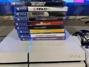 Ps4 Chipped Console With 10 Games/02 Controllers/500gb