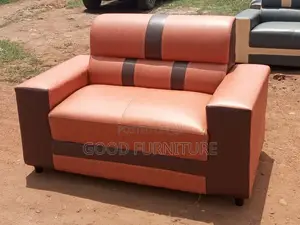 Elegant Leather Two Seater Sofa
