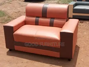 Elegant Leather Two Seater Sofa