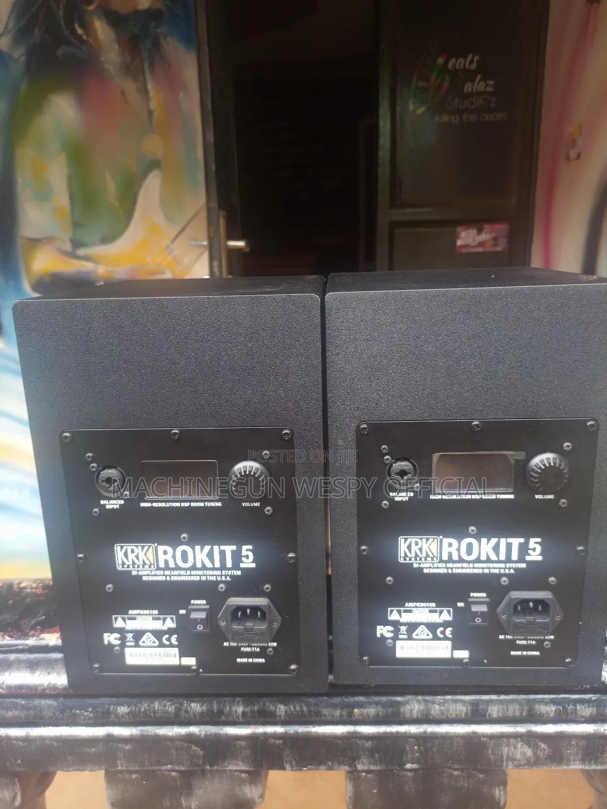 KRK Rokit 5 Studio Monitor Speaker's 4th Generation Uk Used