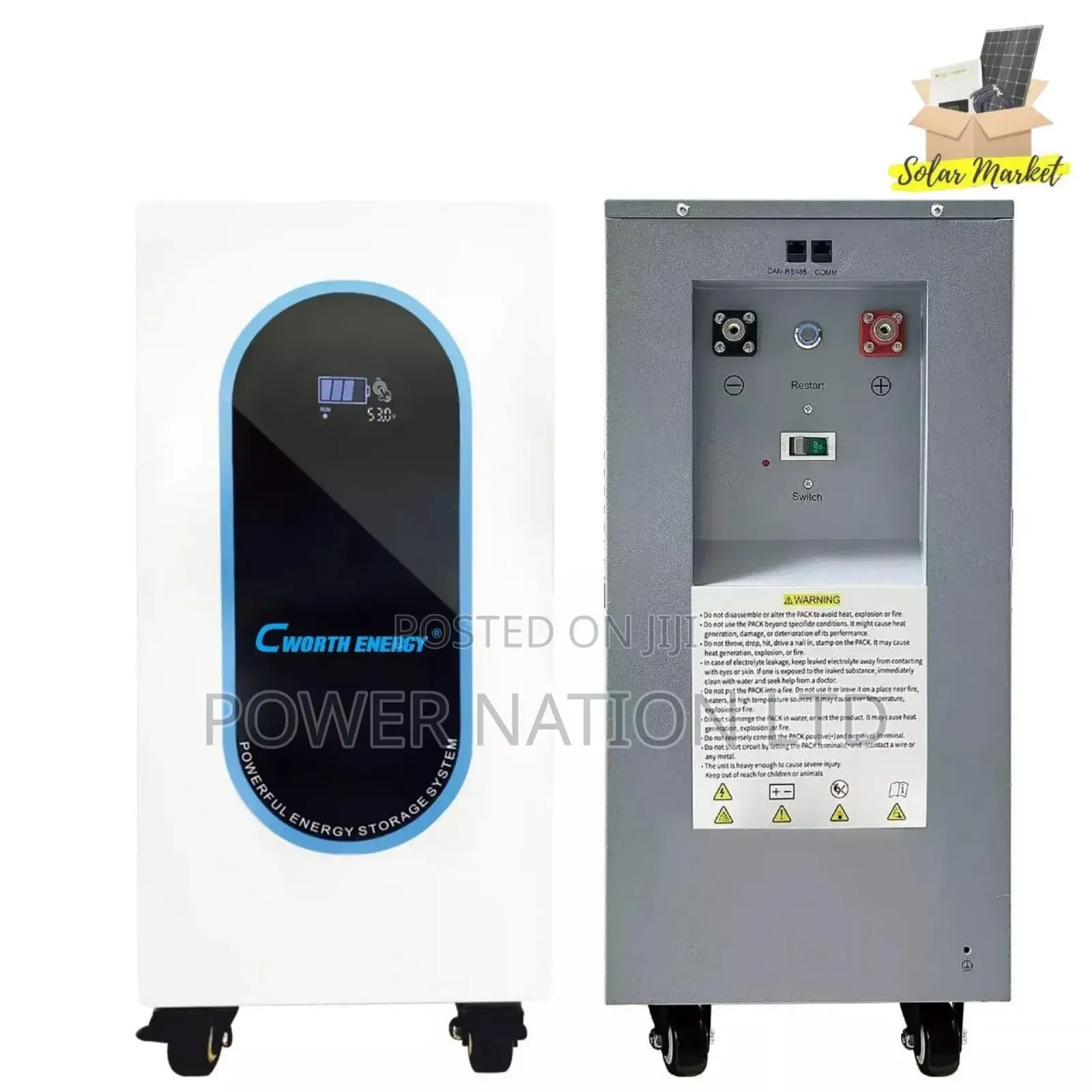 300ah 48v 15kwh Cworth Lithium Battery