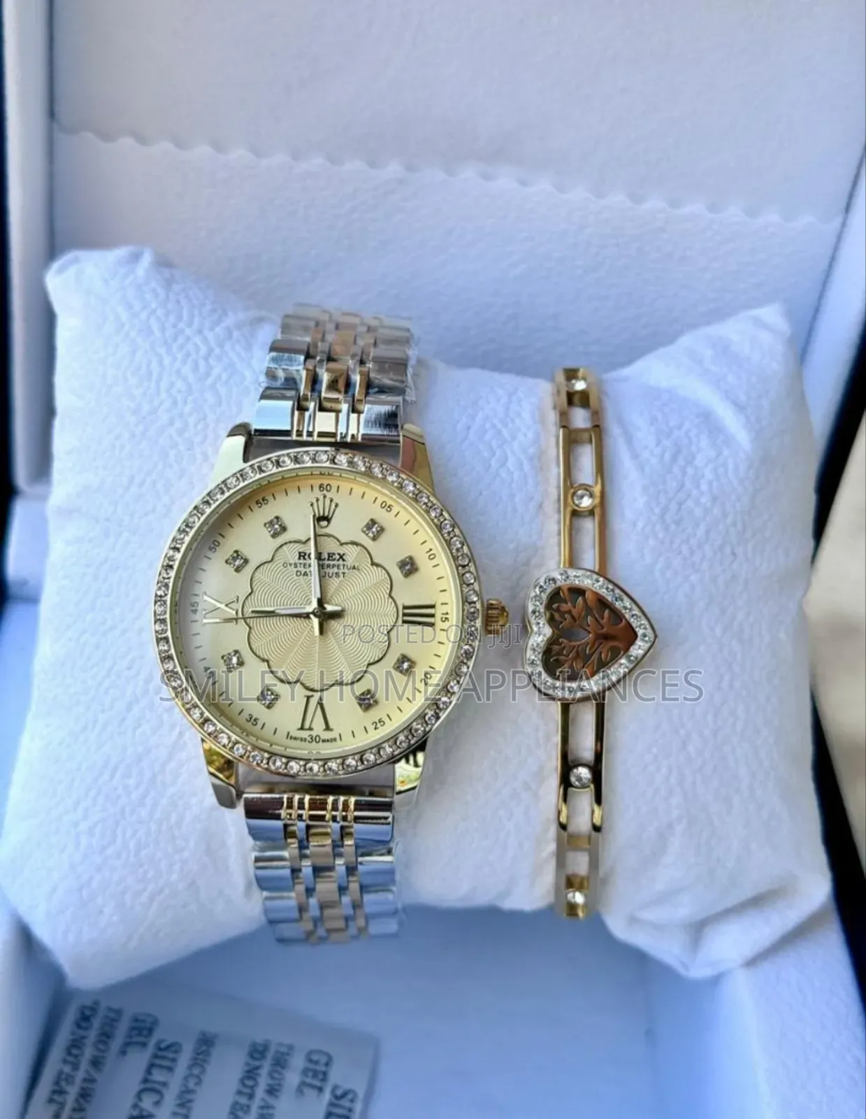 Rolex Women's Watch and Bracelet