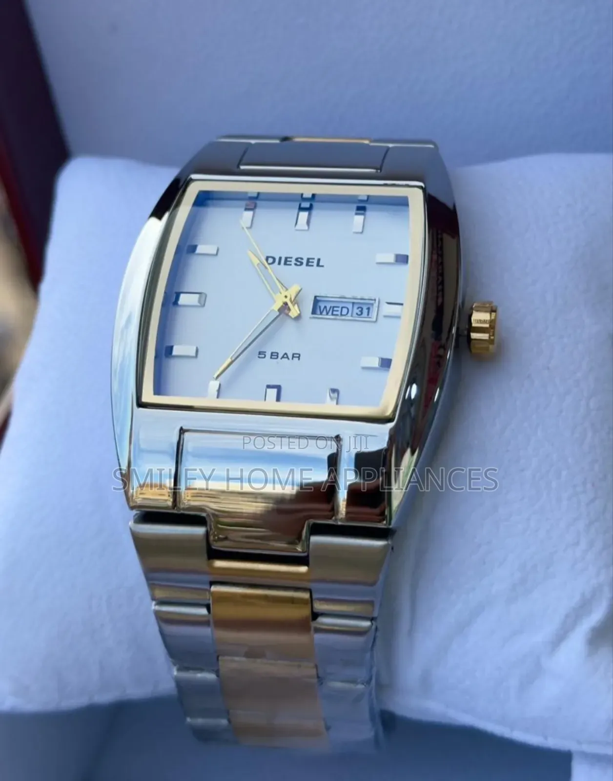Diesel Men's Watch Sliver Gold