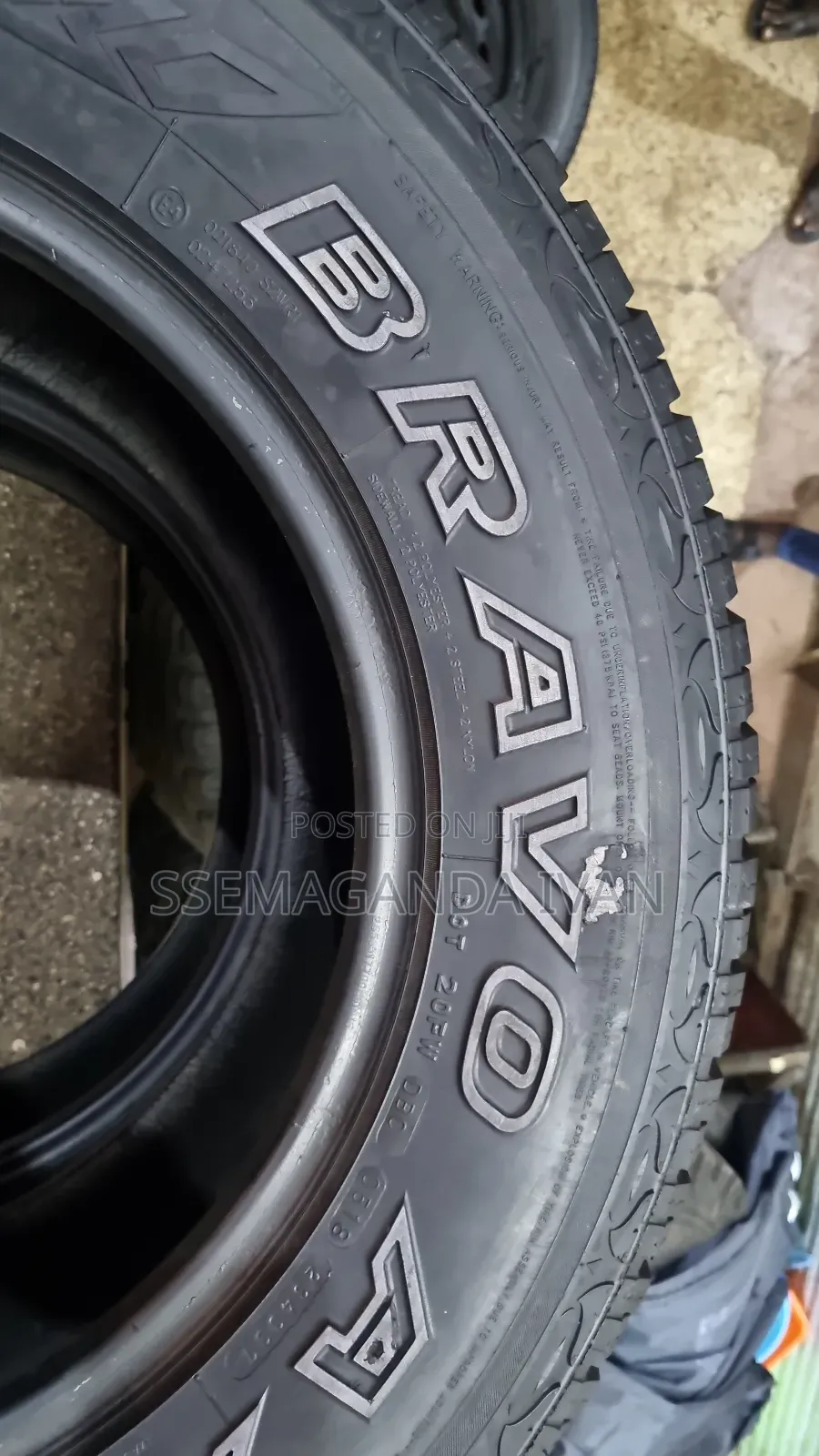 265/65r17 Bravo Maxxis Foreign Used