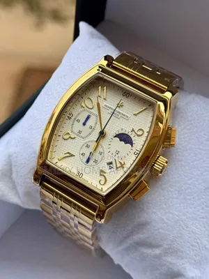GENEVE Men's Watch Gold Color
