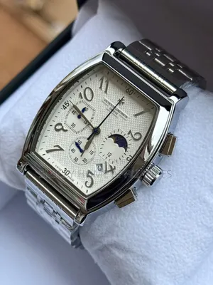 Silver White Geneva Men's Watch