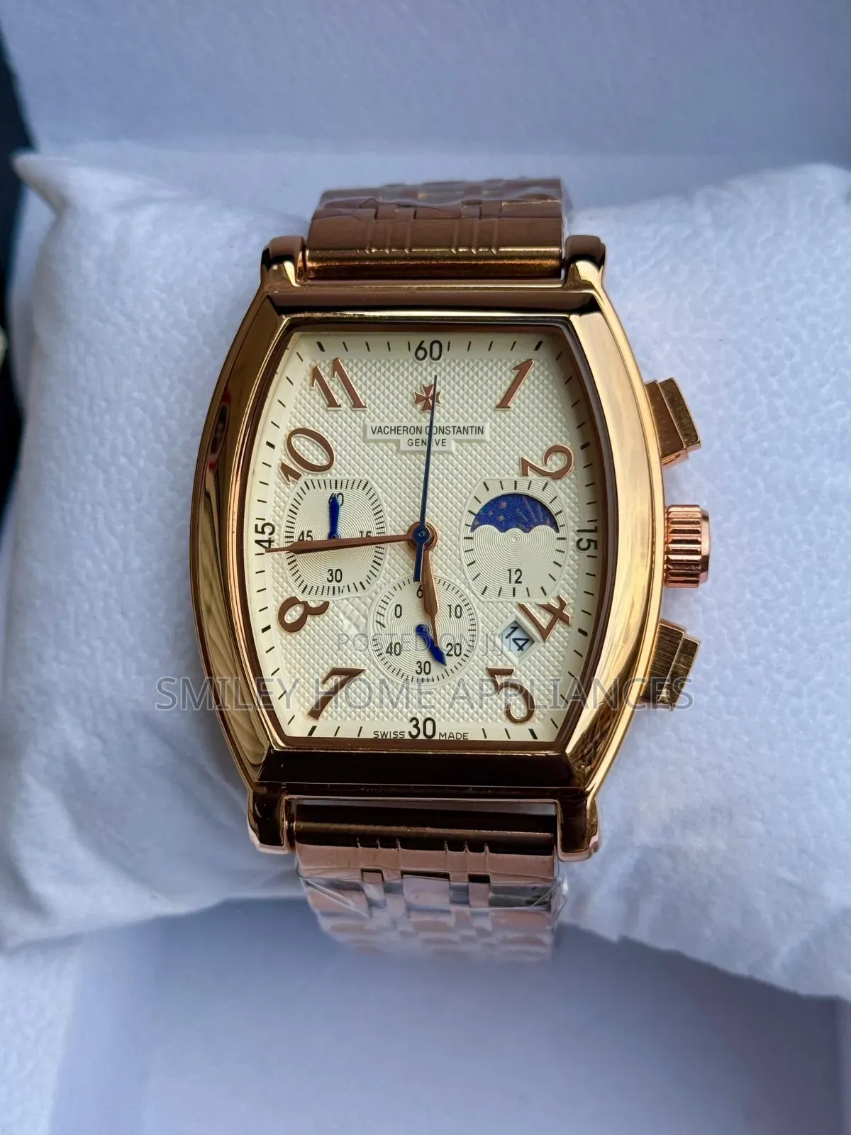 Geneva Men's Watch White Gold