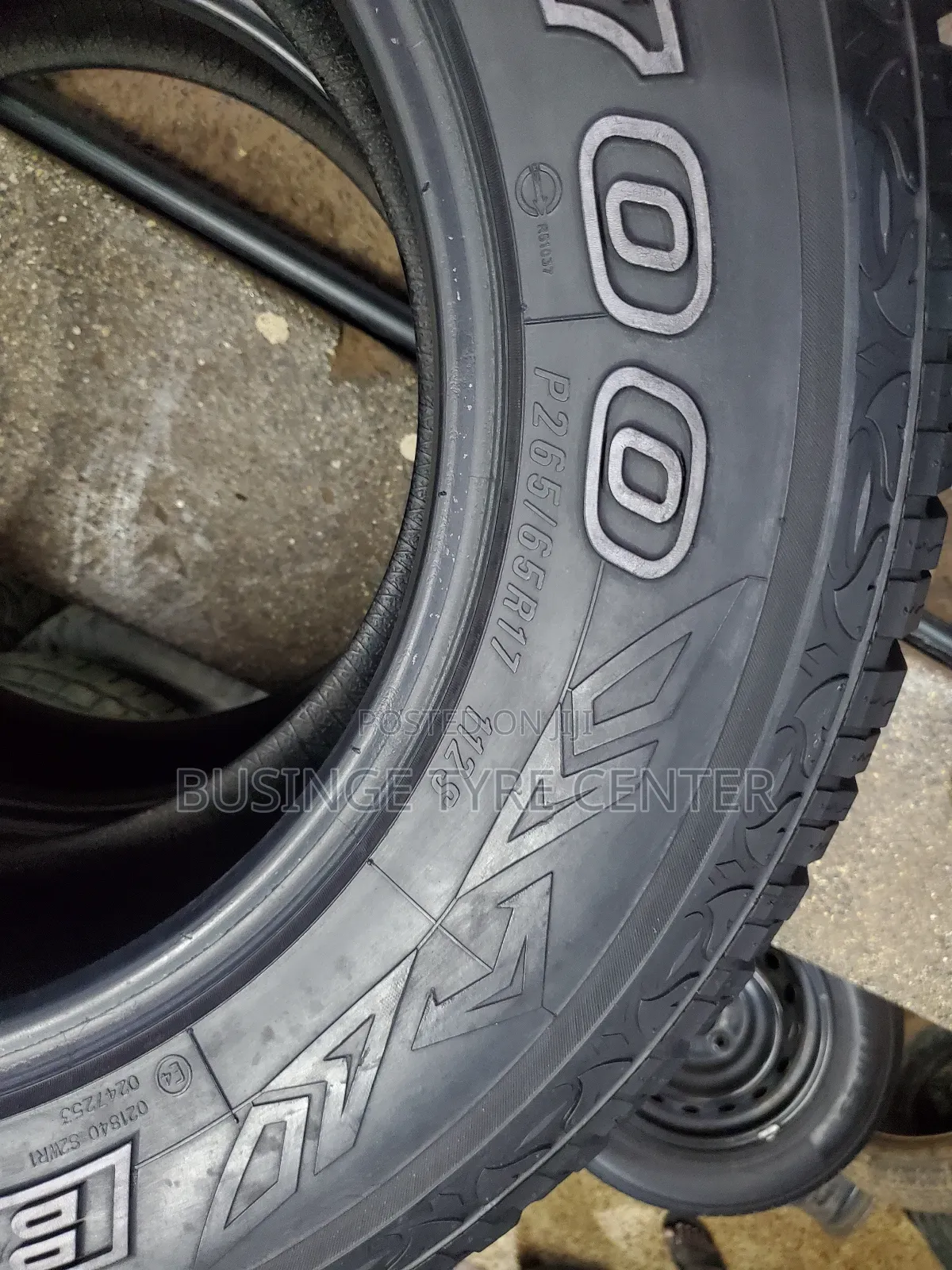 265/65r17 Bravo Made in Thailand  Foreign Used Tyres