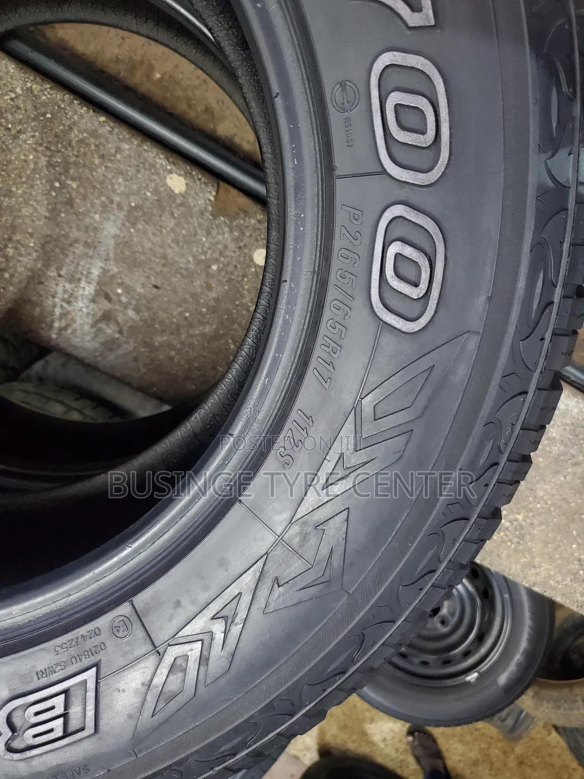 265/65r17 Bravo Made in Thailand  Foreign Used Tyres