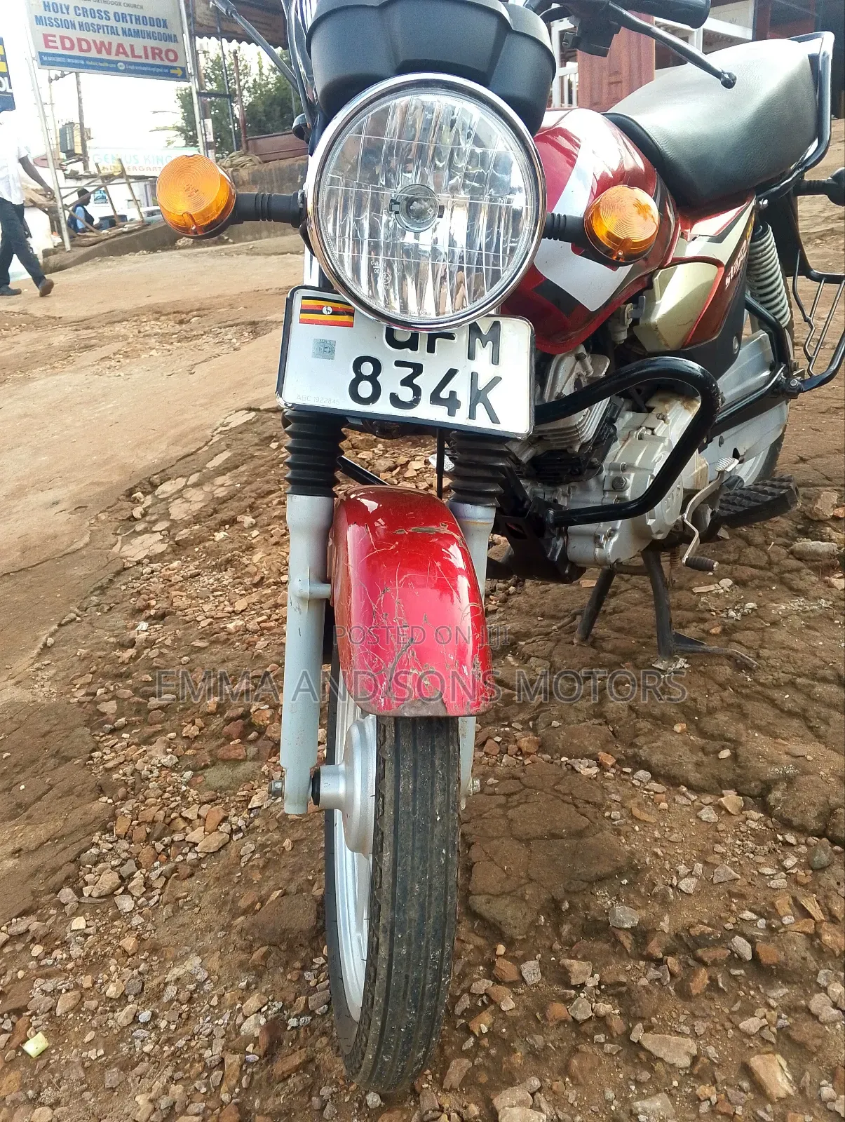 TVS HLX 125 2023 Red