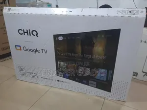Chiq 43 Smart UHD Digital Flat Screen Flameless.