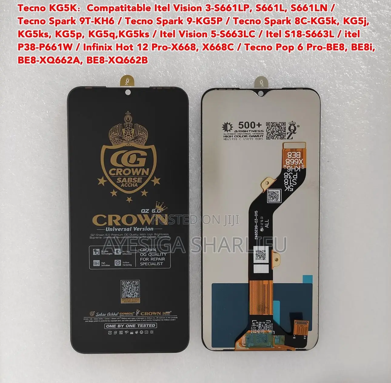 Tecno Spark 8C Original Screen