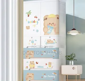 New Cartoon Designed Kids Wardrobe