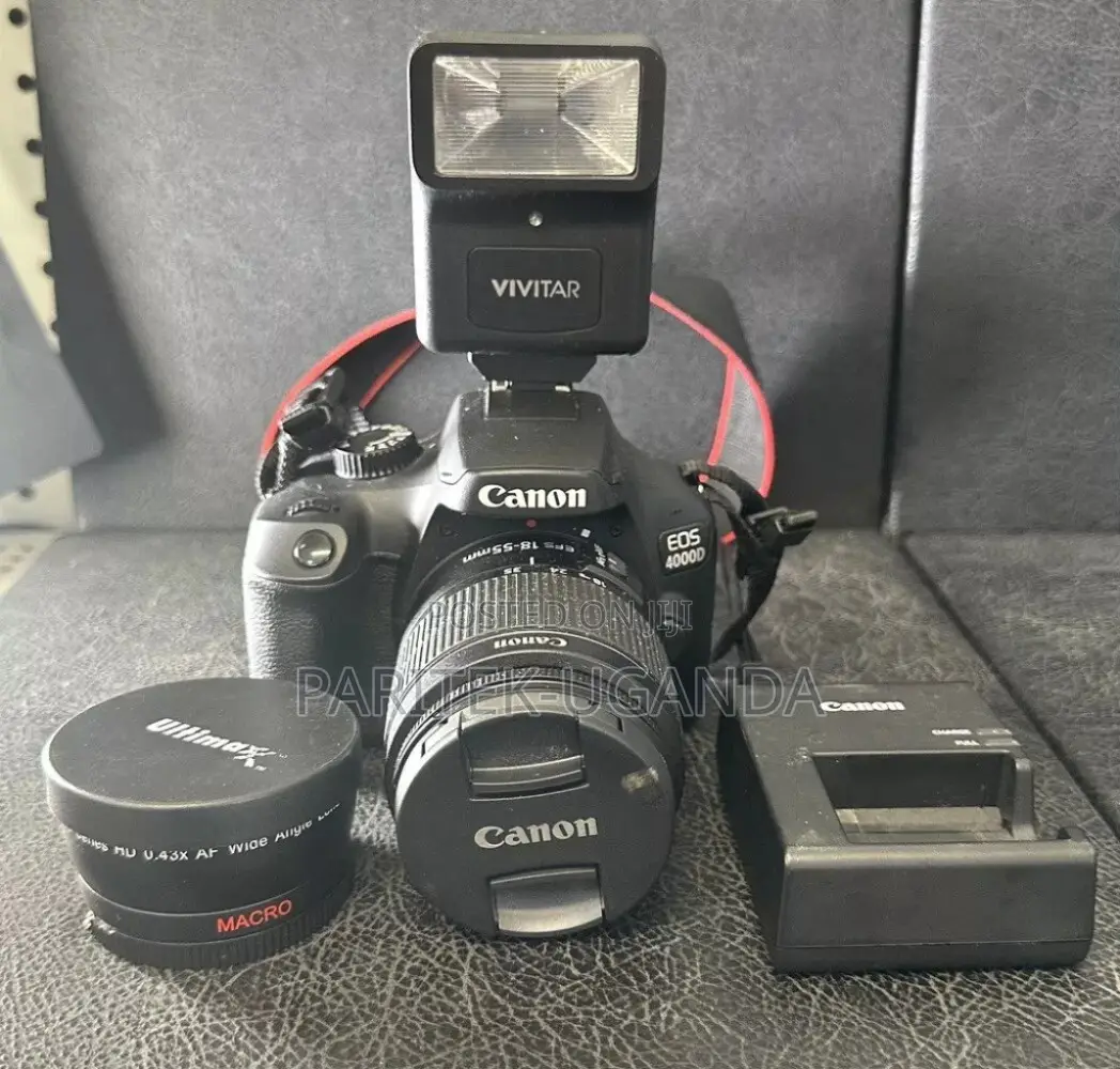Canon EOS 4000d EF-S 18-55 Mm Lens Digital