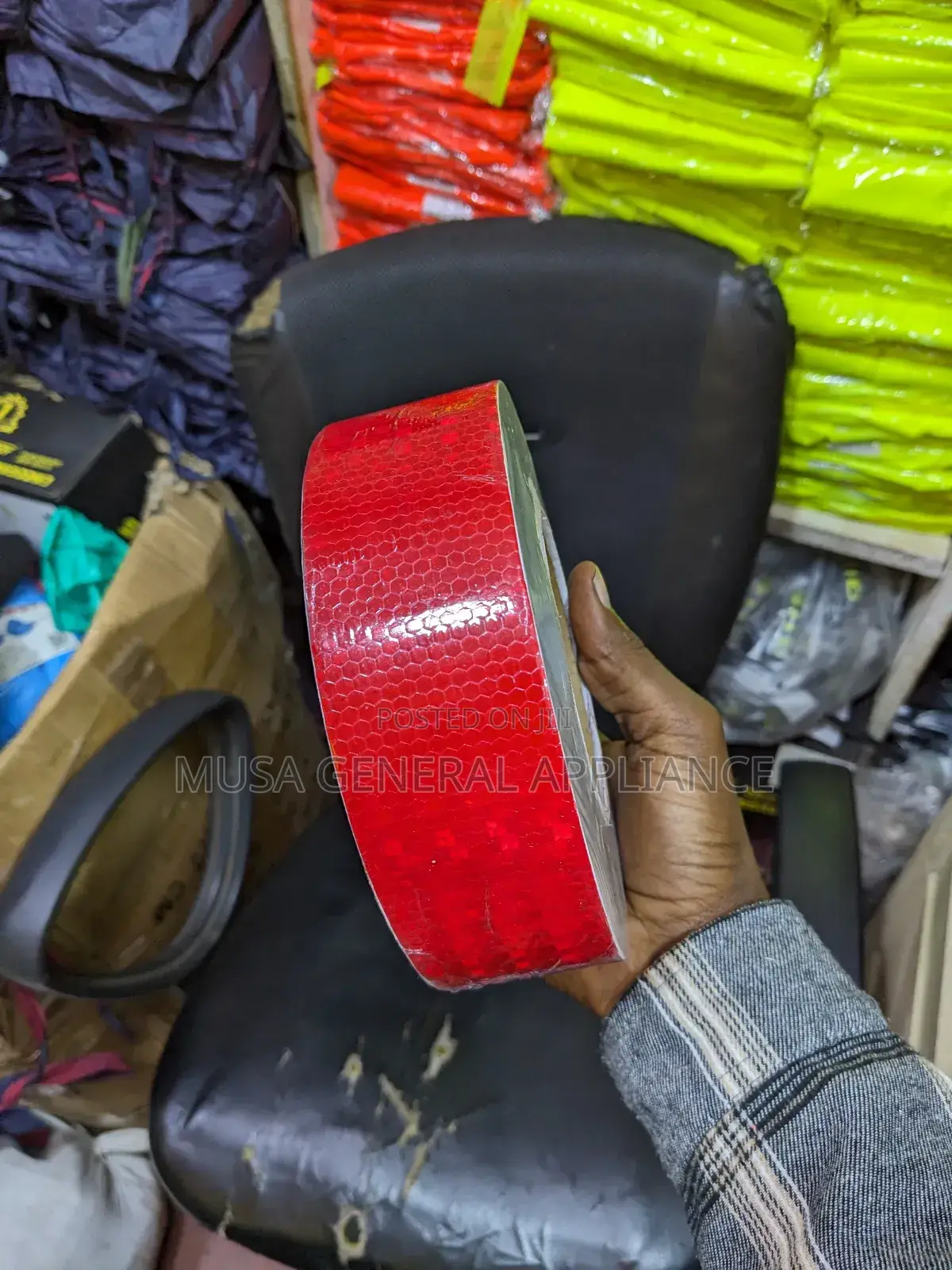 Red Reflective Stickers