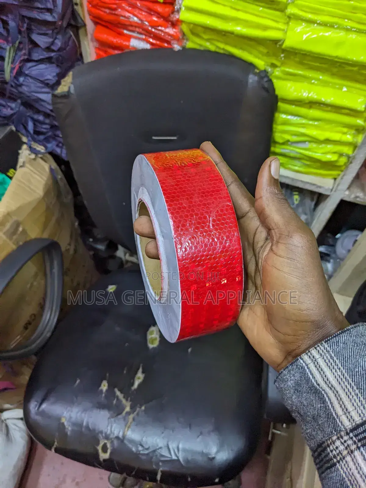 Red Reflective Stickers