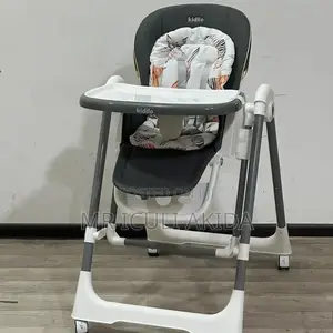 2in1wheeled Baby High Dining Feeding Chair WTH Rocking Swing